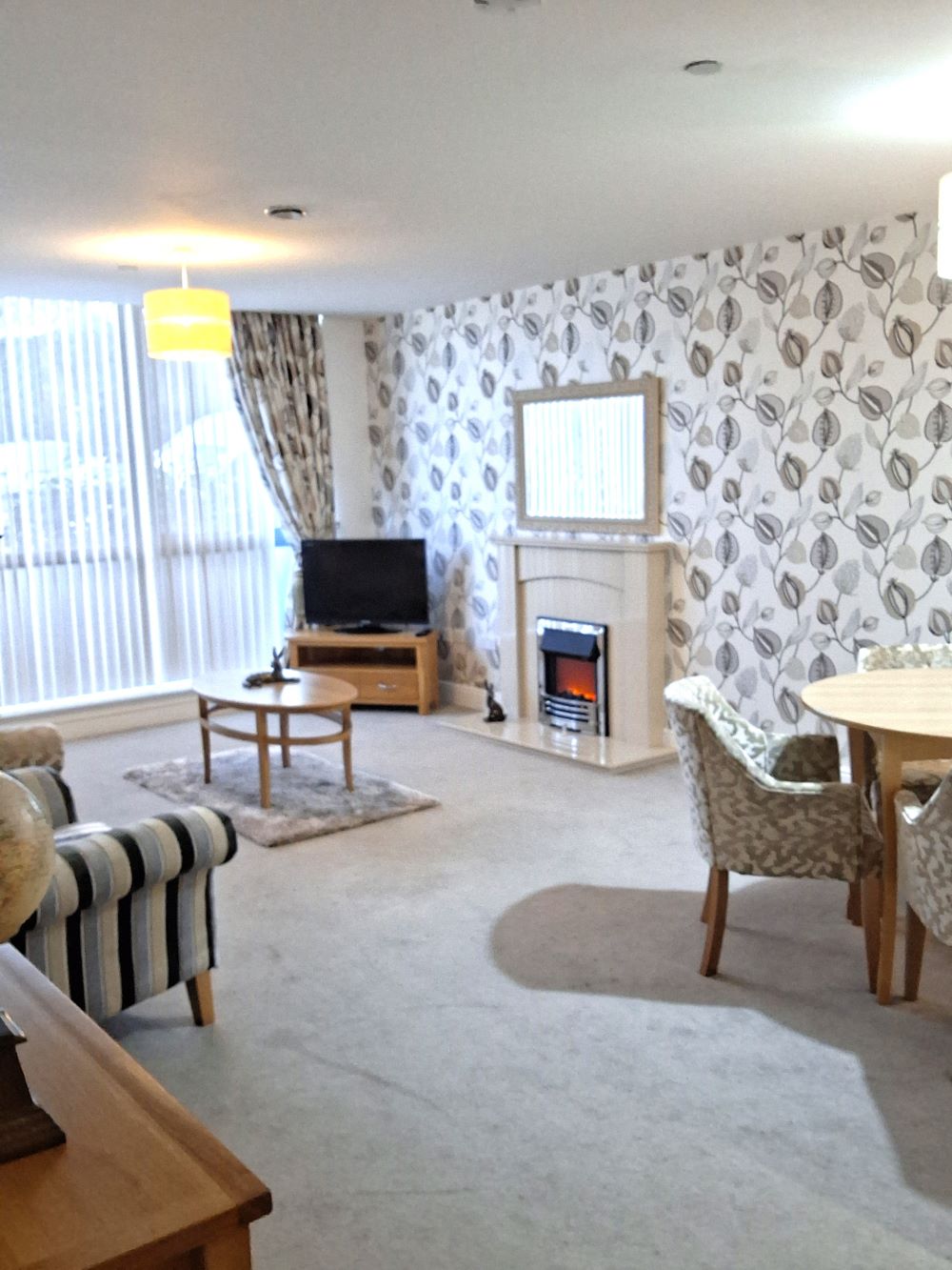 Apartment 2. Lounge Diner, Retirement Apartment, Honeybourne Gate