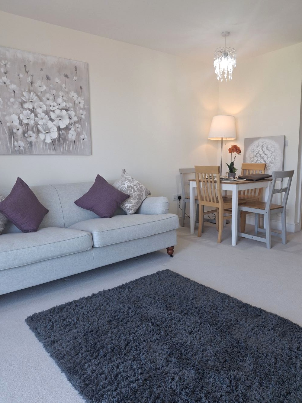 Lounge of Retirement Apartment number 10 at Honeybourne Gate