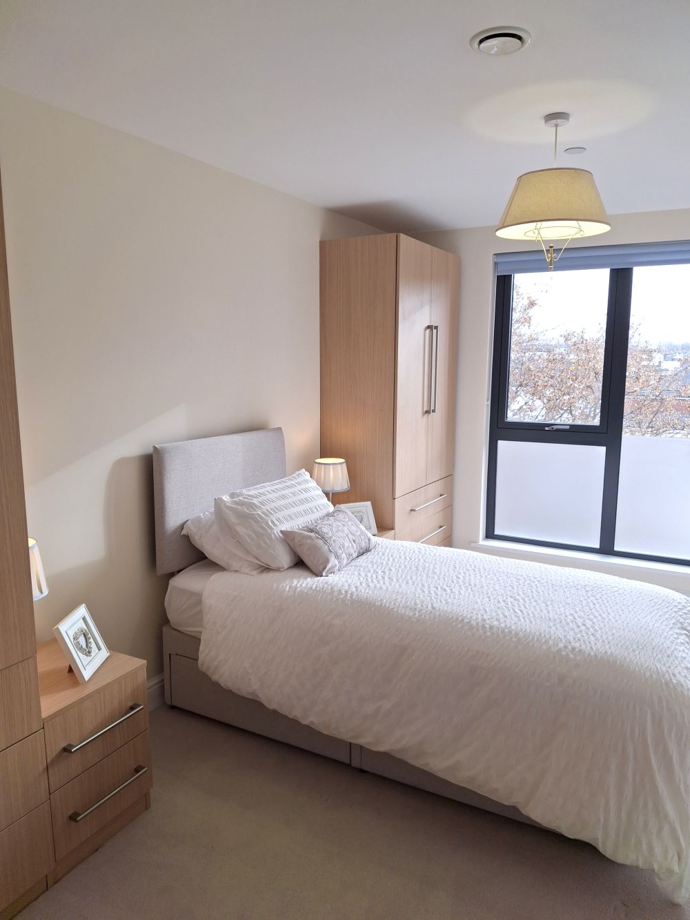 Luxury retirement bedroom, Honeybourne Gate, Cheltenham